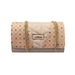 Geanta crossbody cu capsa nude