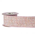 Decoratiune Craciun, Panglica decorativa,multicolora, 10cm * 4,5m