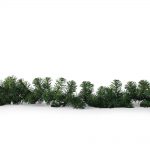 Decoratiuni Craciun, Ghirlanda verde, 138 crengute, 270 cm