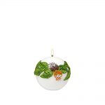 Lumanari de Craciun, Lumanare Tree, forma sferica, alba, 10 cm diametru
