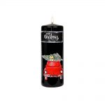 Lumanari de Craciun, Lumanare cu masinuta, neagra, 20 cm inaltime, 7 cm diametru