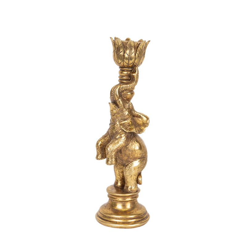 Suport de lumanare vintage elefant