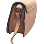 Geanta crossbody bej, 23cm - imagine 3