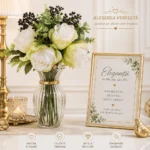 Decoratiune Paste, Buchet de Trandafiri Crem artificial - imagine 2