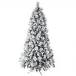 Brad Artificial "PINE FROSTED", nins cu conuri, 180cm
