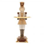Decoratiune Craciun Figurina din Rasina Soldat cu tava