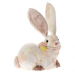 Decoratiune de Paste - Iepuras de paste din material textil, 20cm