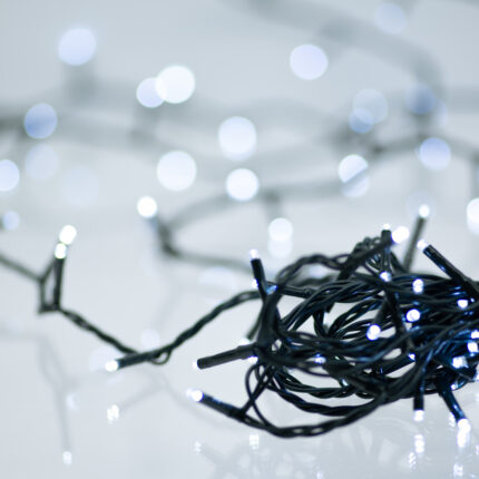Decoratiune Craciun, Instalatie electrica, 300 LED-uri, 14.95M, lumina rece IP44