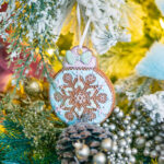 Decoratiune Craciun,  Globuri Candy Bar, 10 cm - imagine 2