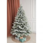 Brad artificial ELIT Snow, argintiu, 180cm - imagine 2