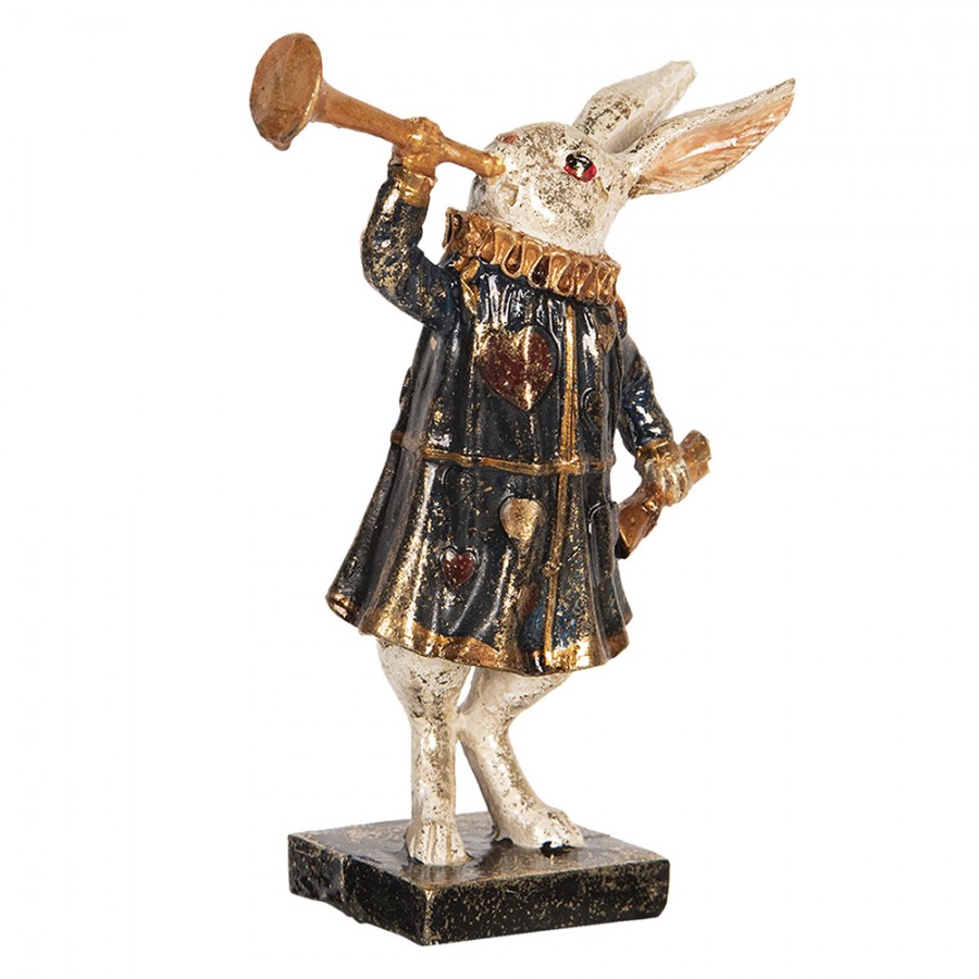 91-1 Figurina iepuras cu trompeta