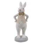 Figurina iepuras alb