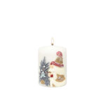 Lumanare Elf alb 10*7 cm
