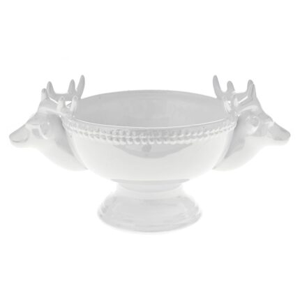 Platou ceramic cu reni