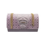 Geanta crossbody cu capsa roz
