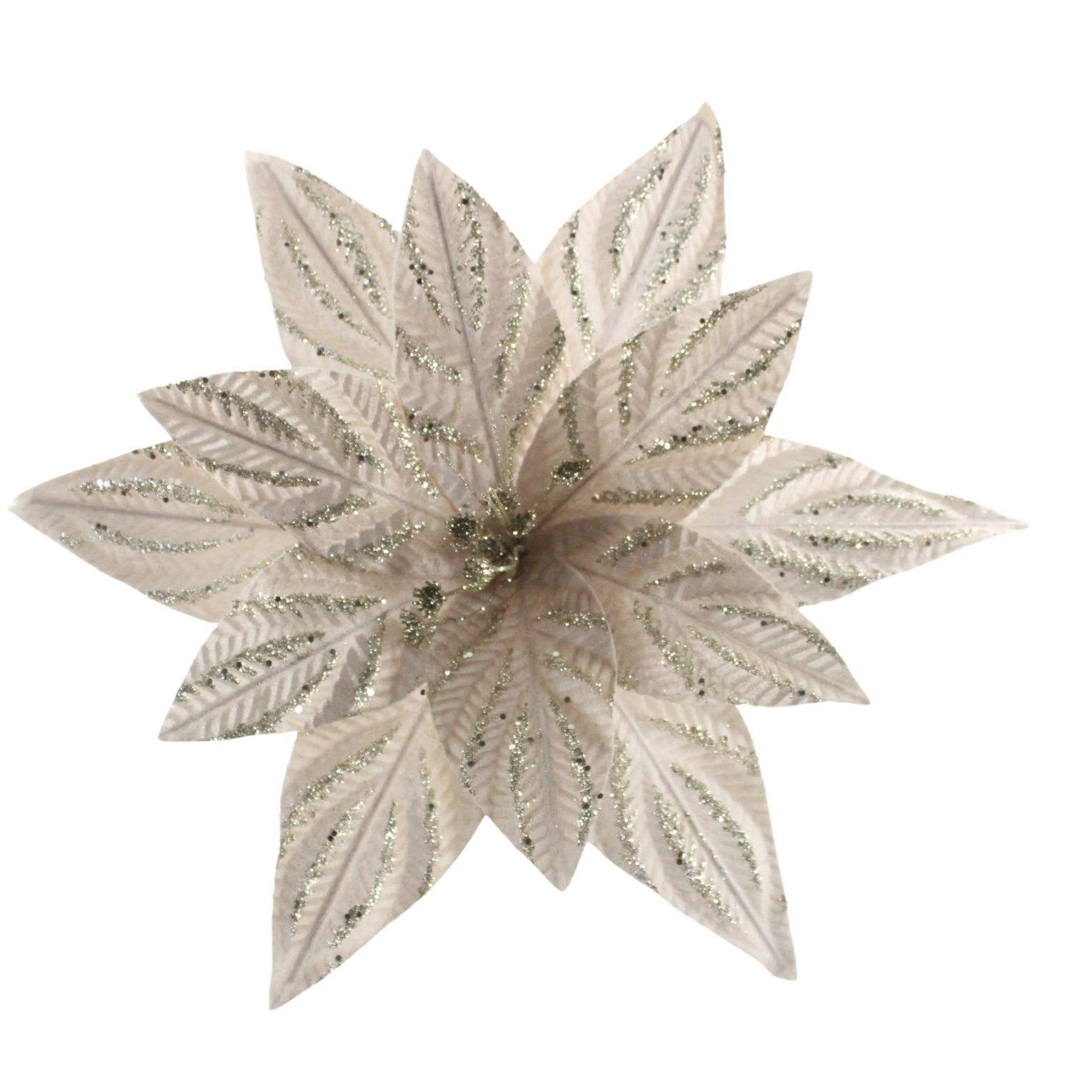 351 Floare decorativa din catifea bej
