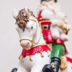 Decoratiune Craciun, Cavaler pe calut,22.5*7.5*29.5 cm - imagine 3
