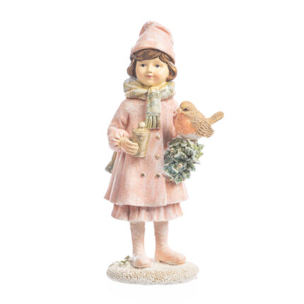 Fetita, roz, 13 cm