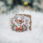 Decoratiune Craciun, Suport pentru servetele, 8.5*11 cm - imagine 3