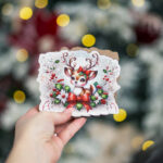 Decoratiune Craciun, Suport pentru servetele, 8.5*11 cm - imagine 2