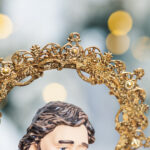 Decoratiune Craciun, Sceneta Scena Nasterii pe suport, maro 36 cm - imagine 8