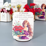 Placuta decorativa pentru 8 Martie
