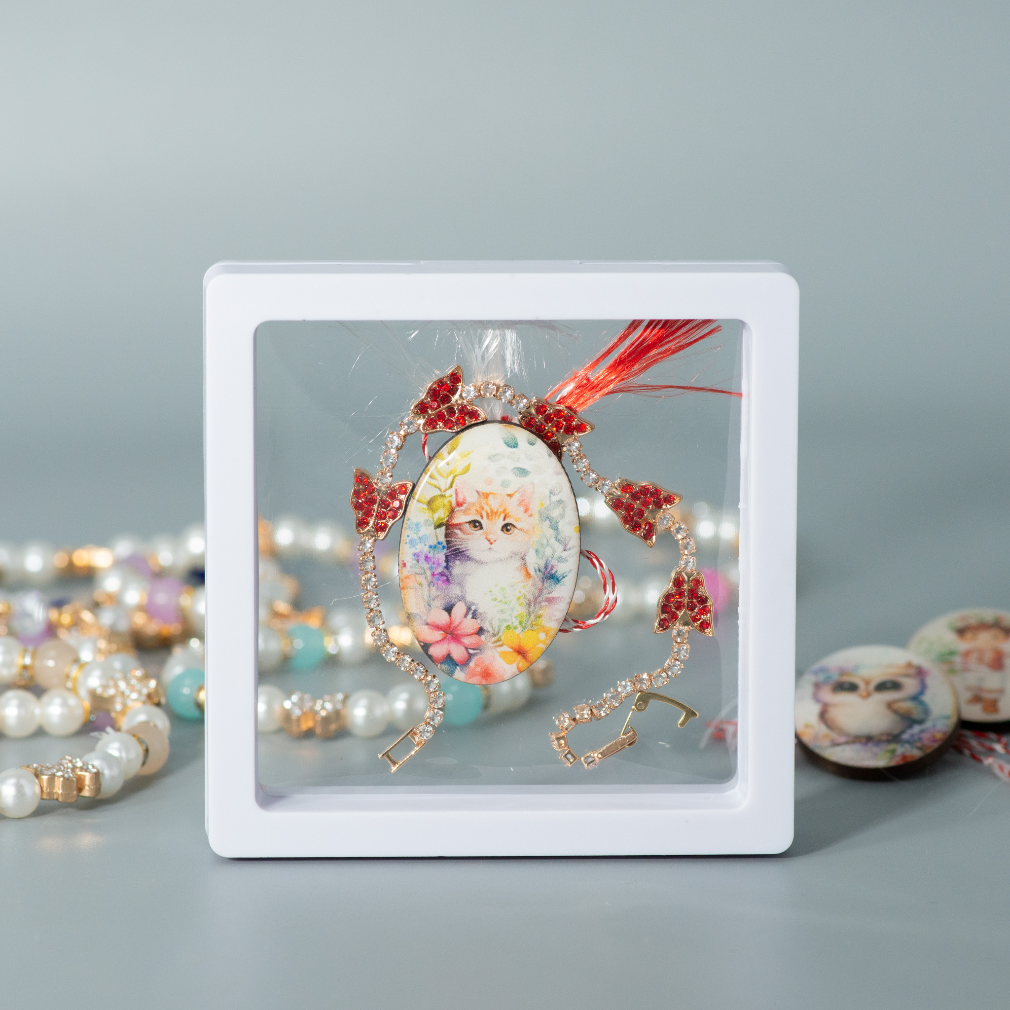 _EEE2934 Set martisor, Bratara si brosa, diverse modele - imagine 1