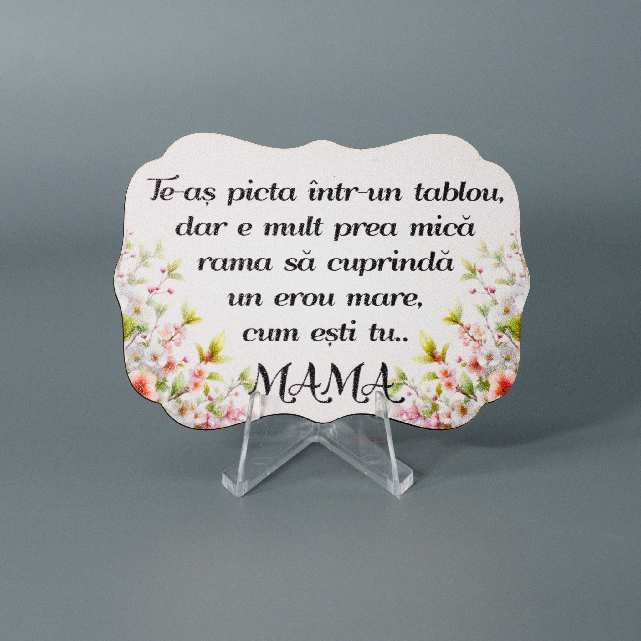 _EEE3003 Martisor lemn cu magnet, Print UV