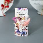 Aranjament din flori uscate Pentru cea mai buna mama12*6 cm