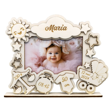 Rama foto personalizabila, modele 3D, 23*18 cm
