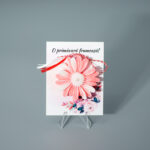 Martisor lumanare din soia, diverse culori