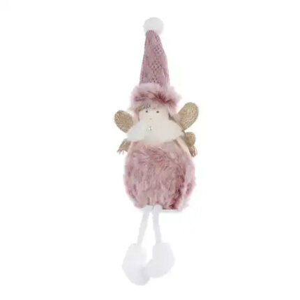 Set 24 Păpușici decorative cu blăniță, de agățat în brad
