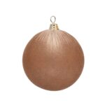 Glob din catifea bej, 10 cm 
