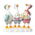 Set 12 Gâște la colindat 15 cm decorațiuni de Crăciun en gros